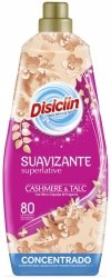 DISICLIN Płyn do płukania tkanin - 80 płukań Cashmere & Talc 1440 ml