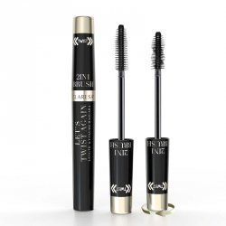 CLARESA Let’s Twist Again Length & Volume Mascara Tusz do rzęs wydłużająco-pogrubiający Czarny 7 g