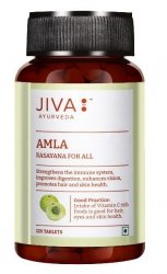 JIVA AYURVEDA Amla Suplement diety wspomagający trawienie i odporność Tabletki 120 szt.