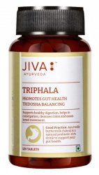 JIVA AYURVEDA Triphala Suplement diety wspomagający trawienie i jelita Tabletki 120 szt.
