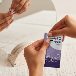 HELLO COCO Whitening Strips Paski wybielające z PAP - fioletowe 14 szt.