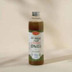 Żel pod prysznic Aleppo Authentique 15% olejku laurowego, Alepia, 250 ml