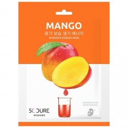 JKosmec 5C CURE koreańska maseczka w płacie do twarzy pielęgnująca MANGO