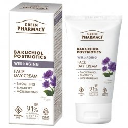Bakuchiol i Postbiotyki Krem do twarzy na Dzień, Green Pharmacy, 50ml
