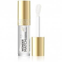EVELINE Wonder Match Odżywczo Wygładzający Olejek do ust nr 01-Clear