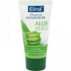 Nawilżający Krem ​​do Rąk z Aloesem, Elina, 50ml