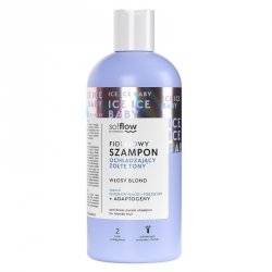 SO!FLOW Szampon fioletowy przeciwdziała żółtym tonom na włosach blond