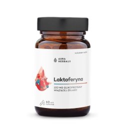 Laktoferyna 100 mg Suplement diety, AURA HERBALS, 60 kapsułek