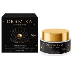 Dermika Luxury Caviar 70+ Kawiorowy Krem odbudowujący na dzień i noc  50ml