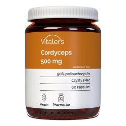 Cordyceps 500 mg Kordyceps, Vitaler’s, 60 kapsułek