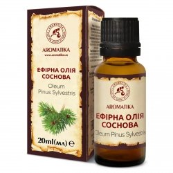 Olejek Eteryczny Sosnowy, 100% Naturalny, Aromatika, 20 ml