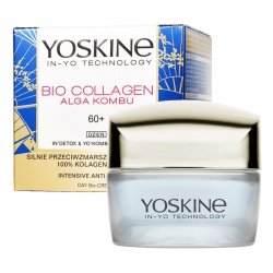 Yoskine Bio Collagen 60+ Bio-Krem silnie przeciwzmarszczkowy na dzień  50ml