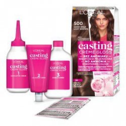 LOREAL Casting Creme Gloss Krem koloryzujący nr 500 Jasny Brąz