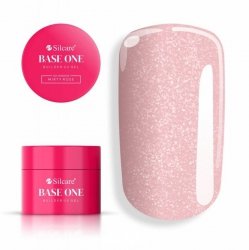 SILCARE Base One Gel  50g Shimmer Misty Rose new
