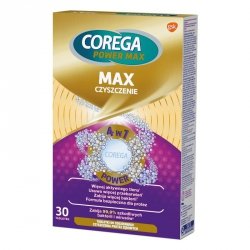 GSK COREGA MAX CZYSZCZENIE TABLETKI 30 SZT&
