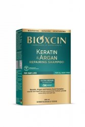 BIOXCIN Keratin&Argan Szampon do włosów regenerujący 300 ml