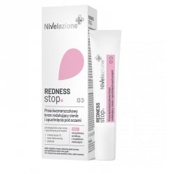 NIVELAZIONE Redness Stop Przeciwzmarszczkowy krem redukujący cienie i opuchnięcia pod oczami 15 ml
