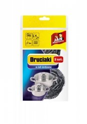 Sarantis Jan Niezbędny Zmywak druciak ze stali nierdzewnej 2szt