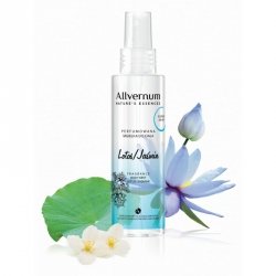 Парфюмированный Спрей для Тела Лотос и Жасмин, Allvernum