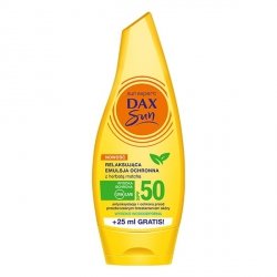 DAX SUN Emulsja Ochronna SPF 50 Relaksująca z Herbatą Matcha, 175 ml