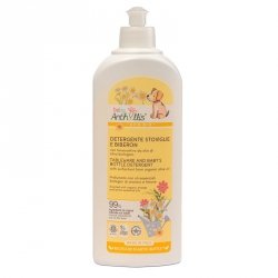 Eko płyn do ręcznego mycia naczyń i butelek dziecięcych z surfaktantem z organicznej oliwy z oliwek, Baby Anthyllis, 500 ml