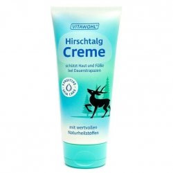 Krem pielęgnacyjny do stóp z łojem jelenia i witaminą E, Vitawohl Hirschtalgcreme 100 ml
