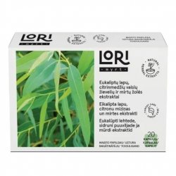 LORI MYRT Suplement z eukaliptusem, cytrusami i mirtem, 20 kapsułek