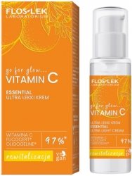 FLOSLEK Go For Glow Witamin C Ultra lekki krem na dzień i na noc 30 ml