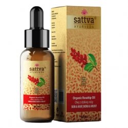 Organiczny olej z dzikiej róży, Sattva, 50ml