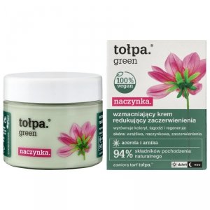 TOŁPA Green Naczynka Krem wzmacniający redukujący zaczerwienienia 50 ml 