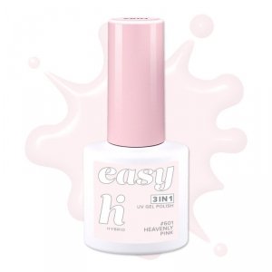 HI HYBRID Easy 3w1 Lakier hybrydowy nr. 601 Heavenly Pink 5 ml 