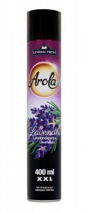 AROLA Odświeżacz powietrza w sprayu Lawendowy 400 ml 