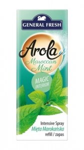 AROLA Szyszka Zapas do odświeżacza powietrza Mięta Marokańska 40 ml 