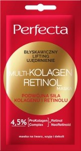 PERFECTA Maseczka Multi-Kolagen Retinol 8 ml 