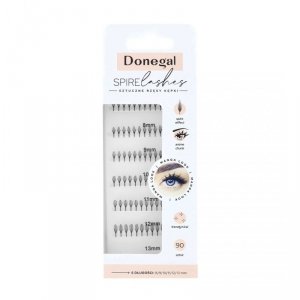 DONEGAL Spire Lashes Sztuczne rzęsy kępki - Mix 6 długości (4418) 1 op. - 90 szt. 