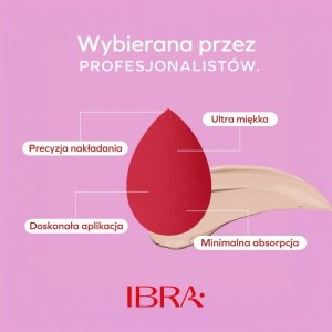 IBRA Makeup Blender Sponge Cherry Gąbka do makijażu 
