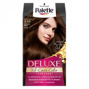 Palette Deluxe Farba do włosów permanentna nr 3-65 (750) Chocolate Brown 1op. 
