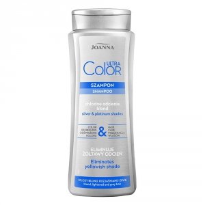 JOANNA Ultra Color Szampon - chłodne odcienie blondu 400 ml 