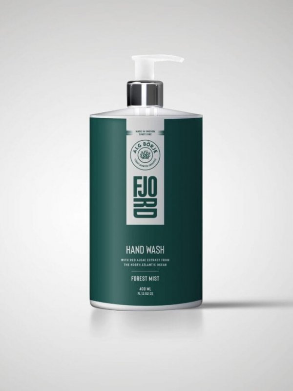 Alg-Borje FJORD Mydło z alg morskich do mycia rąk Leśna Mgiełka, 400 ml