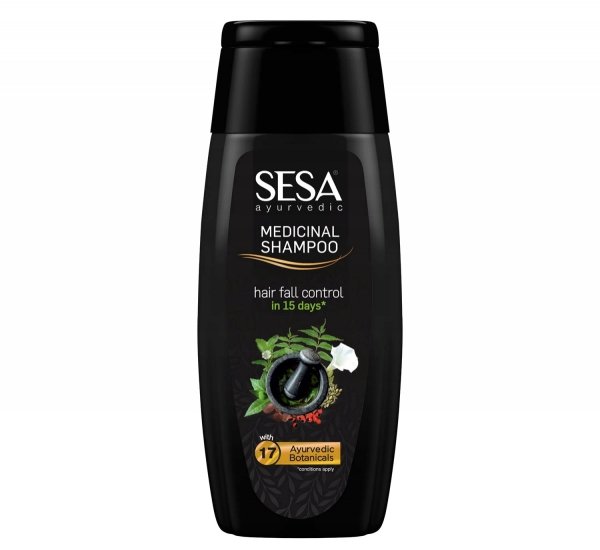Szampon Ajurwedyjski Przeciw Wypadaniu Włosów 17 Ziół, SESA, 200ml 