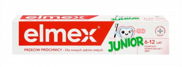 ELMEX Pasta do zębów dla dzieci Junior 5-12 lat 75 ml