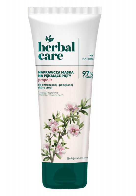 FARMONA Herbal Care Naprawcza maska na pękające pięty Propolis 100 ml