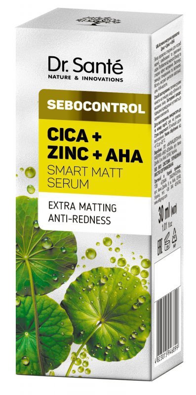DR.SANTE.Cica+Zinc+AHA Serum matujące 30ml