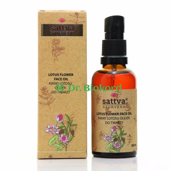 Lotus Face &amp; Body Oil, Sattva, 50ml