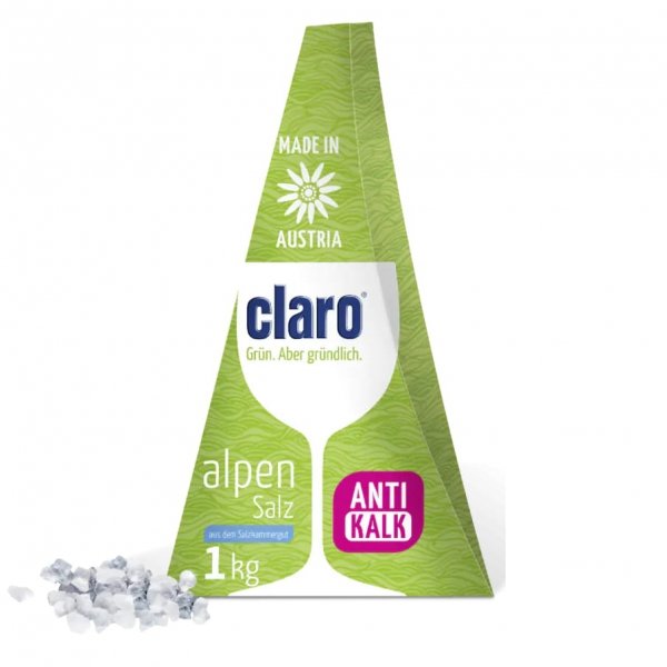 Sól do zmywarki gruboziarnista Claro, 1kg