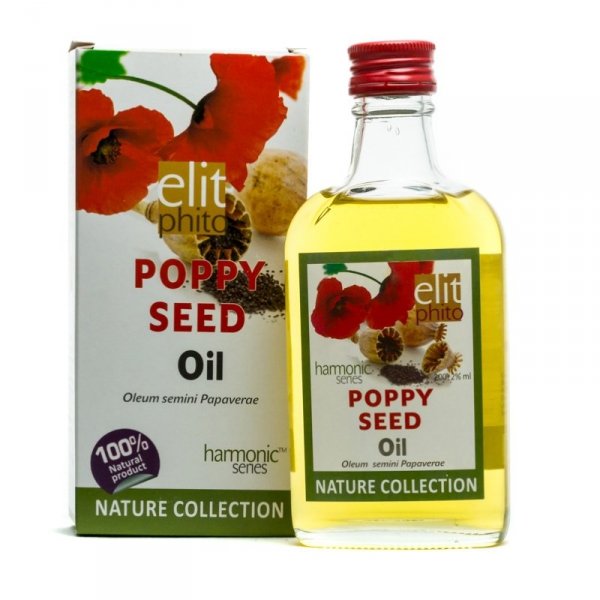 Olej z Nasion Maku (Makowy), 100% Naturalny, Elit Phito, 200ml