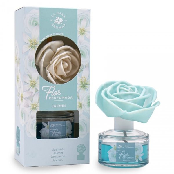 Dyfuzor zapachowy w formie kwiatu JAŚMIN, LA CASA DE LOS AROMAS FLOR PERFUMADA, 65 ml