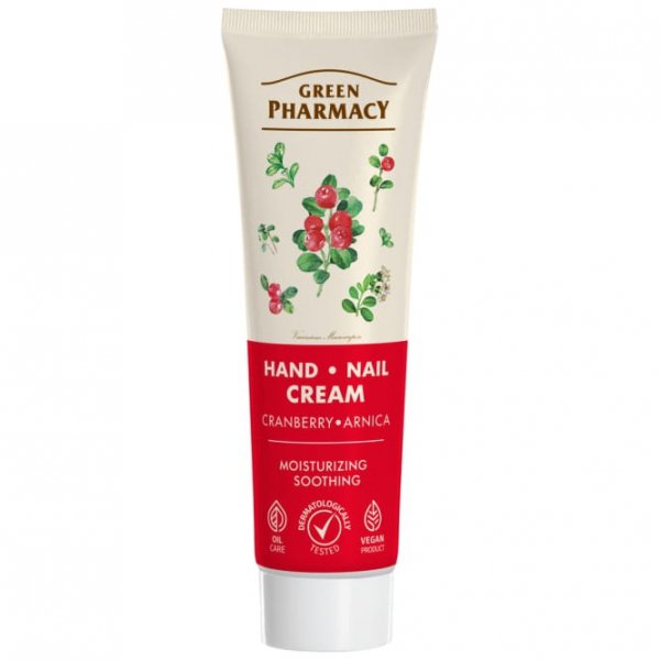 Krem do rąk Żurawina i Arnika, Green Pharmacy, 100ML