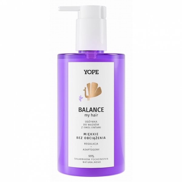 YOPE Balance My Hair Odżywka do włosów z emolientami 300ml