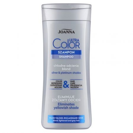 JOANNA Ultra Color Szampon - chłodne odcienie blondu 200 ml